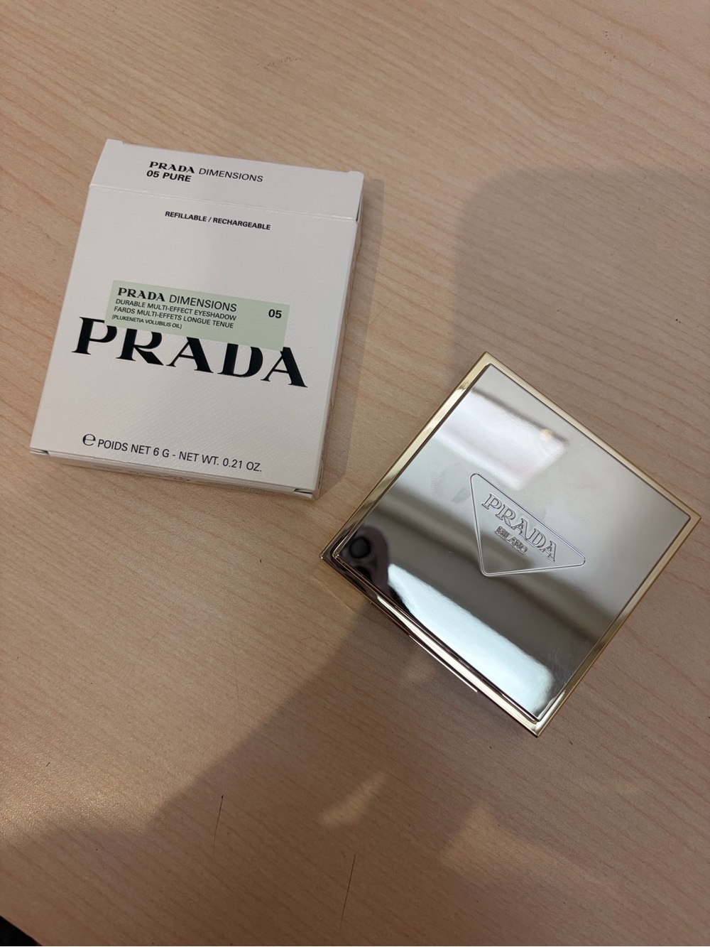 PRADA Dimensions 05 PURE Multi Effect Eyeshadow Palette .21 Oz NIB - Picture 6 of 11